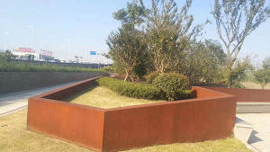 金堂耐候钢挡土墙